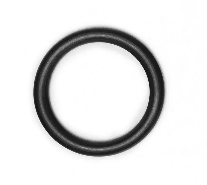 1.25 inches Nitrile Cock Ring Black by Spartacus