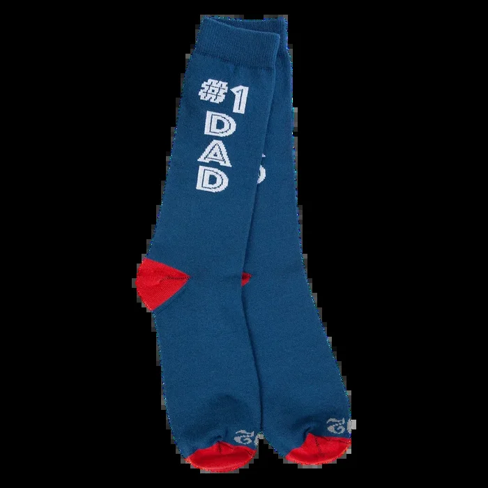 #1 Dad Socks – 1902 Transit Crew Socks