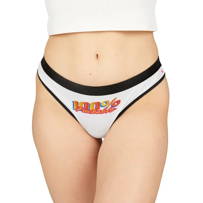 100% Fuckable Mix Match Women’s Thong Sex Panties | Playful Gifts