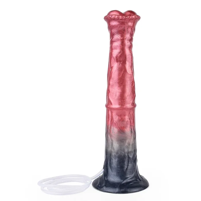 12 Inch Long Fantasy Ejaculation Horse Dildo