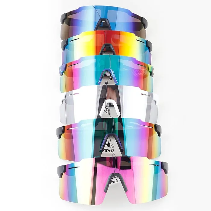 3AM BY H&D ACCESSORIES – Multi Polycarbonate Mirror Shield Sunglasses