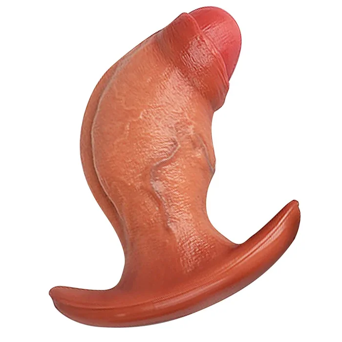 6 Inch Silicone Anal Butt Plug with Anchor-shaped Base