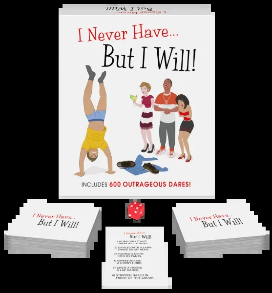 “I Never Have But I Will” Adult Dare Card Game