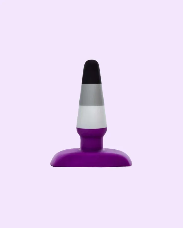 Ace Asexual Pride Silicone Anal Plug