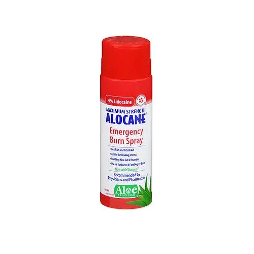 Alocane, Maximum Strength Emergency Burn Spray, 3.5 Oz