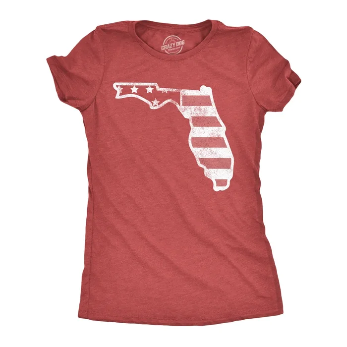 American Flag Florida Women’s Tshirt