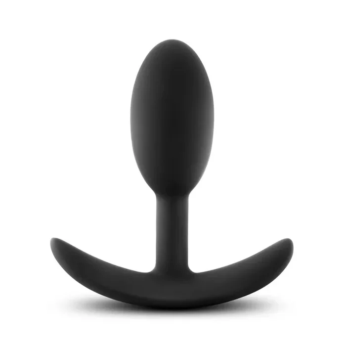 Anal Adventures Vibra Slim Platinum Silicone Butt Plug – Small