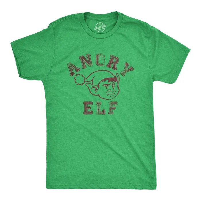 Angry Elf Men’s T Shirt