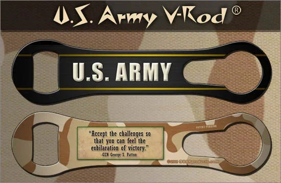 Army – V-Rod® Bottle Opener