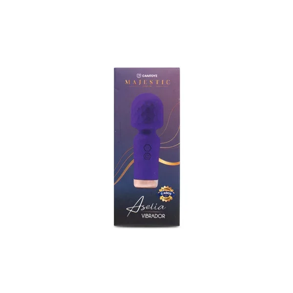 Aselia Majestic Wand Vibrator Purple