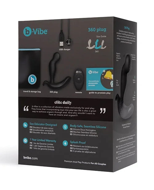 b-Vibe 360 Plug – Black