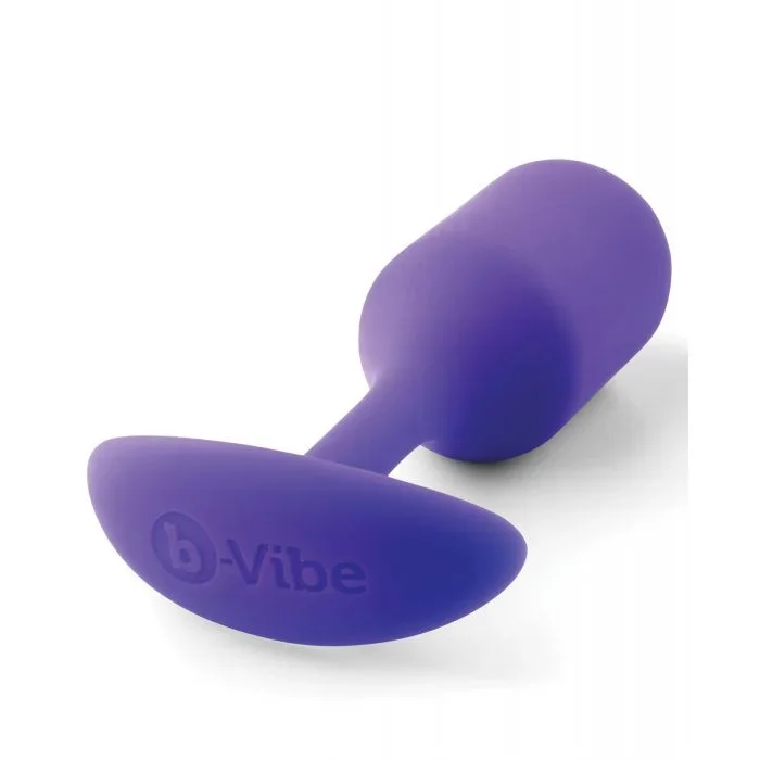 b-Vibe Weighted Snug Plug 2 – 114 g Purple