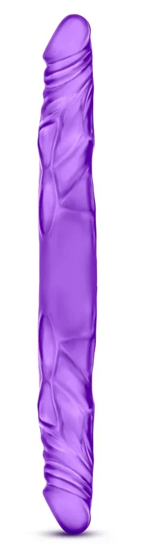 B Yours 14 Inch Double Dildo – Purple