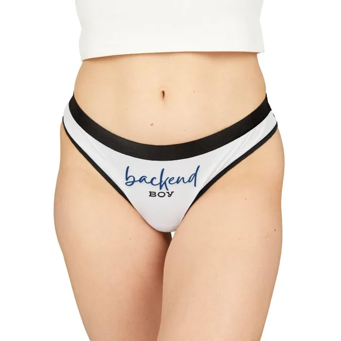 Backend Boy | Mix & Match Women’s Fun-Flirty Lovers’ Thongs