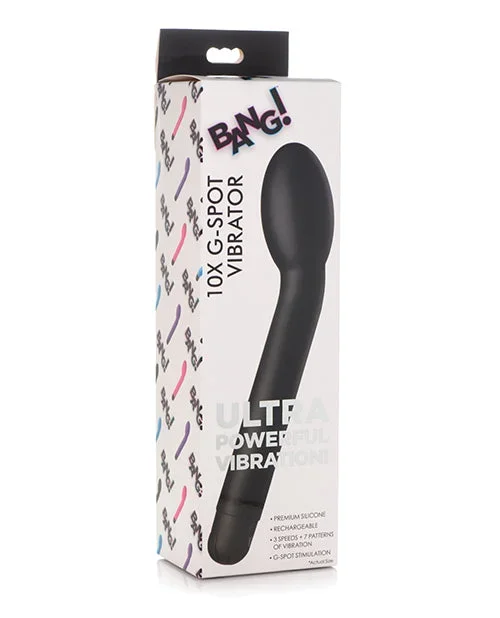 Bang! 10X G Spot Vibrator – Black