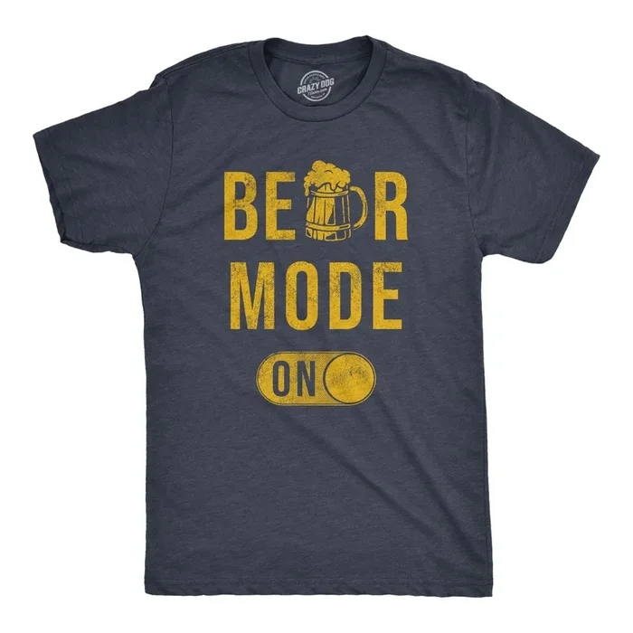 Beer Mode On Men’s Tshirt
