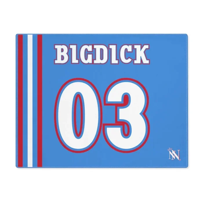 Big Dick Football Jersey | Mix & Match Playful Fun-Flirty Lovers’ Toy Mats