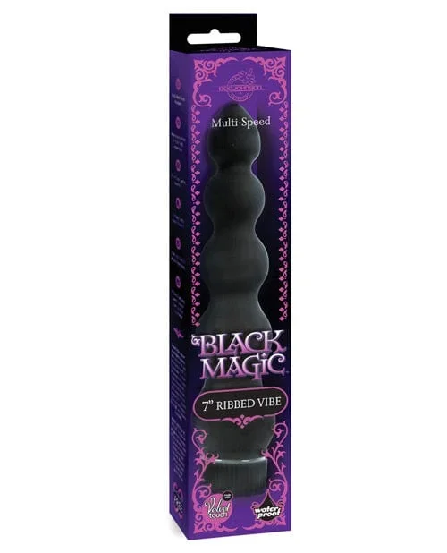 Black Magic 7″ Ribbed Vibe