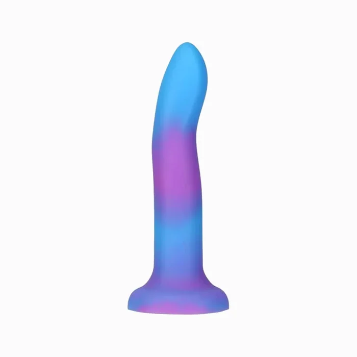 Blue Rave Bendable Silicone Dildo