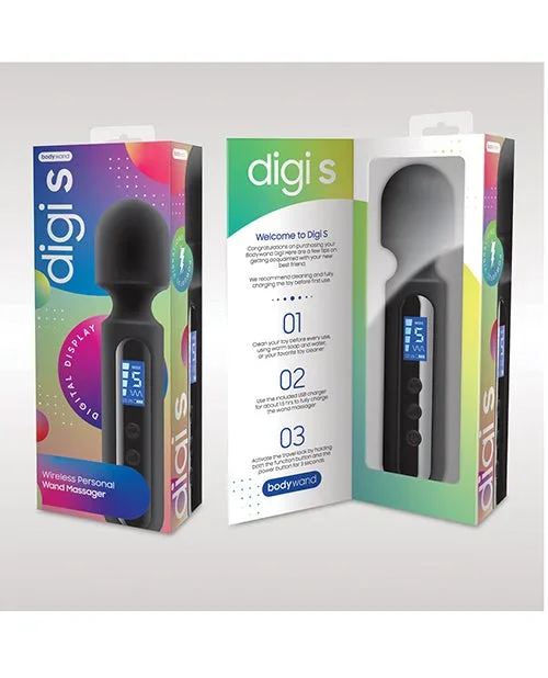Bodywand Digi S Wand Vibrator – Black