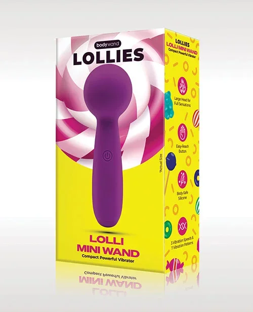 Bodywand Lolli Mini Wand Vibrator – Purple