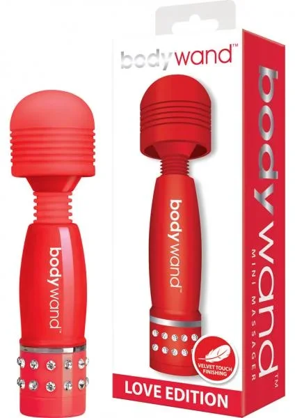Bodywand Love Edition Mini Wand Vibrator – Red