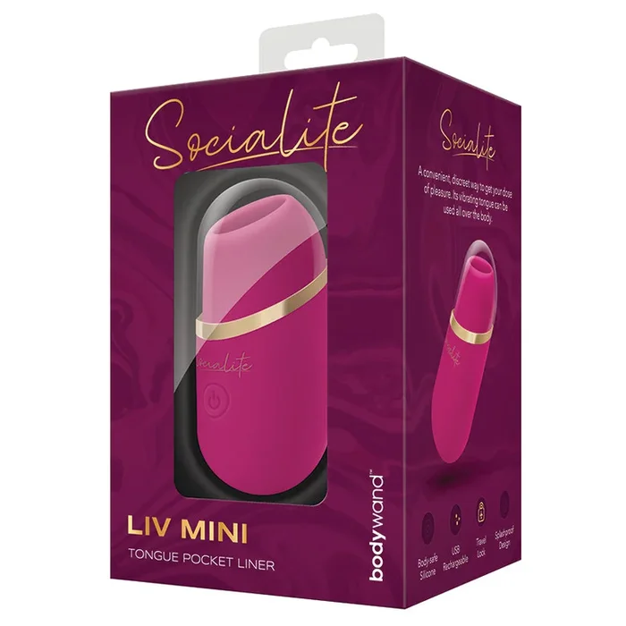 Bodywand Socialite Liv Mini Tongue Poc…