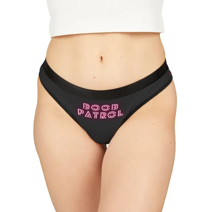 Boob Patrol | Mix & Match Women’s Fun-Flirty Lovers’ Thongs