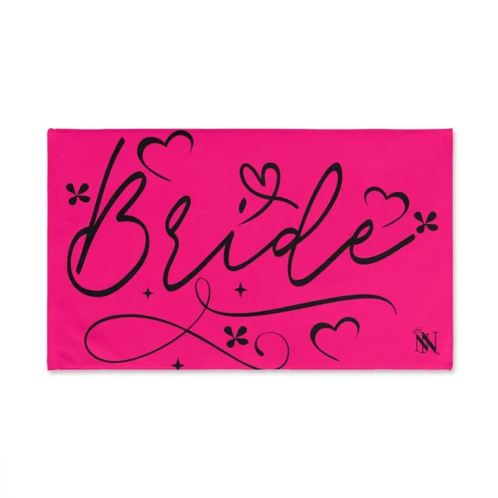 Bride Love Signature Pink | Mix & Match Original Fun-Flirty Lovers’ Towels