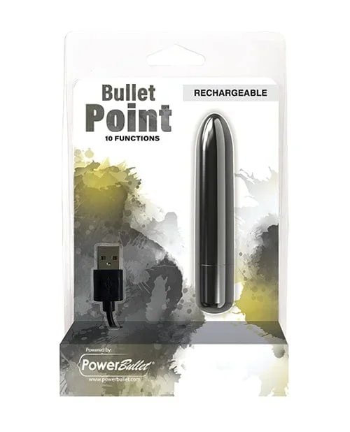 Bullet Point Rechargeable Bullet – 10 Functions