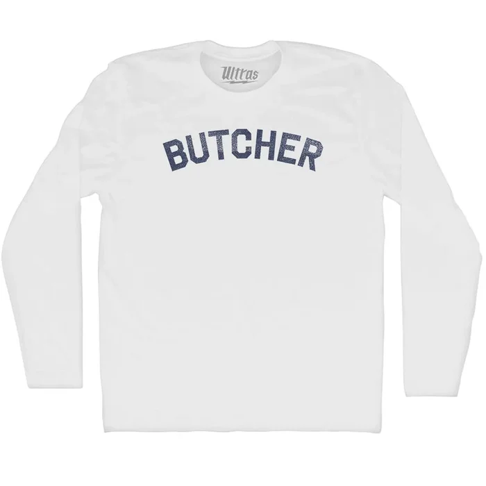 Butcher Adult Cotton Long Sleeve T-shirt