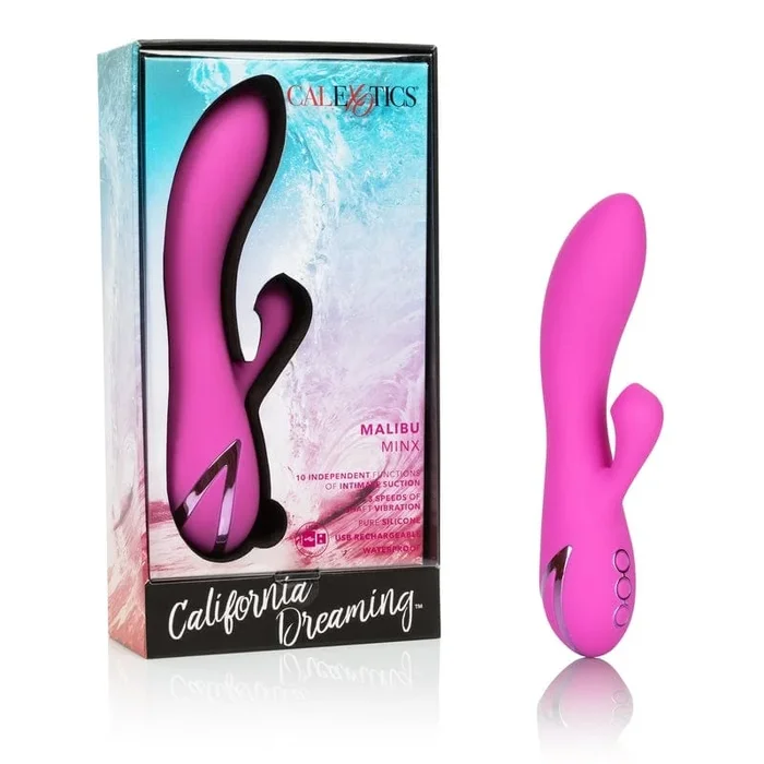 Calexotics California Dreaming Malibu Minx Sucking Massager