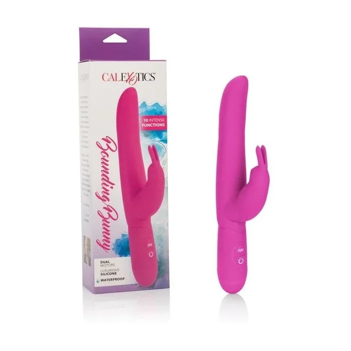 Calexotics Posh 10-Function Silicone Bounding Bunny