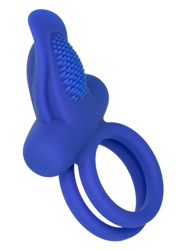 Calexotics Silicone Rechargeable Dual Pleasure Enhancer Cock Ring