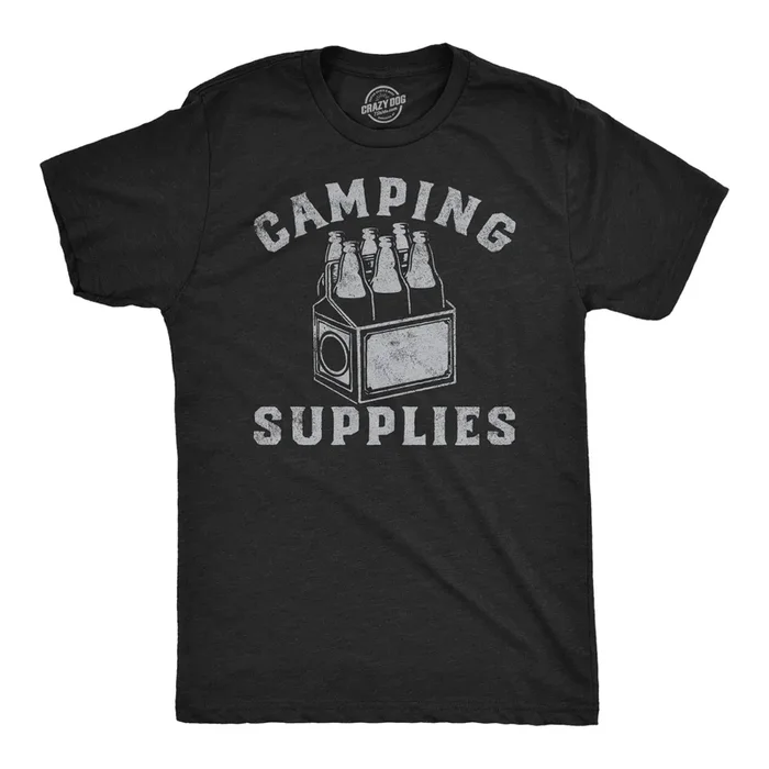 Camping Supplies Men’s Tshirt
