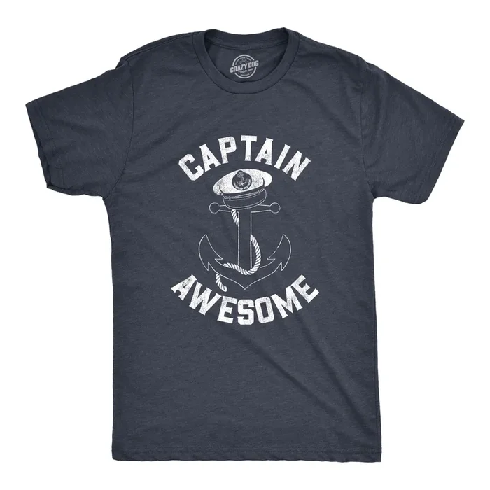 Captain Awesome Men’s T Shirt