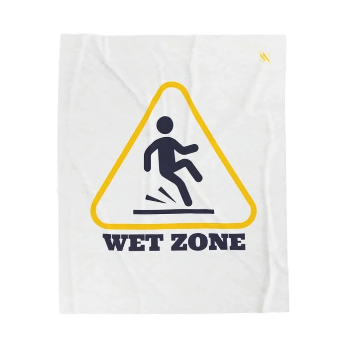Caution: Wet Zone | Mix & Match Soft Fun-Flirty Lovers’ Blankets
