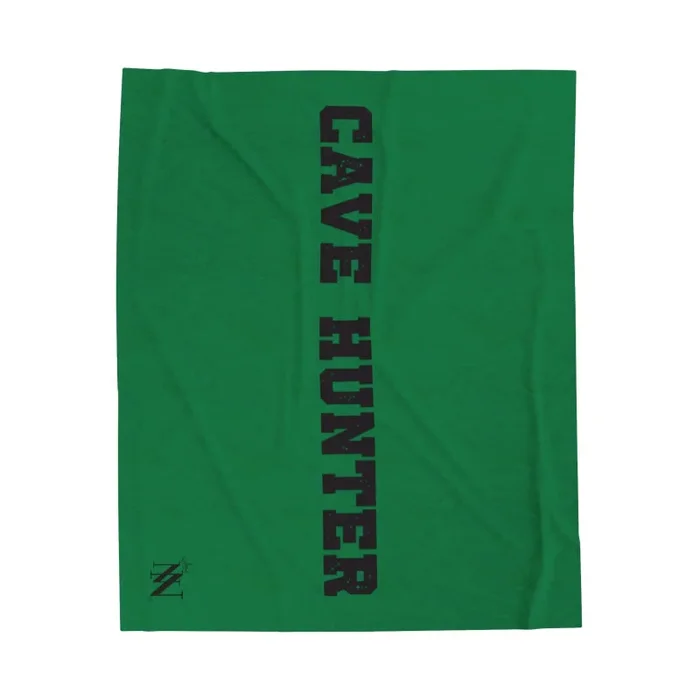 Cave Hunter Cum Squirt Sex Blanket Green