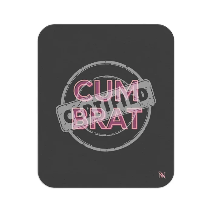 Certified: Cum Brat | Mix Match Fun-Flirty Lovers’ Water-Resistant Blankets