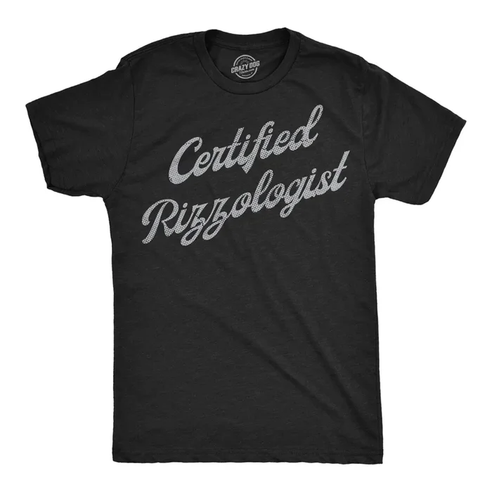 Certified Rizzologist Men’s Tshirt