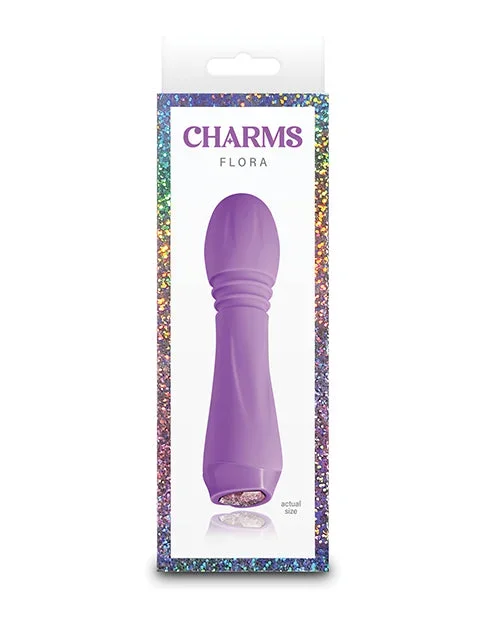 Charms Flora Compact Vibrator – Violet
