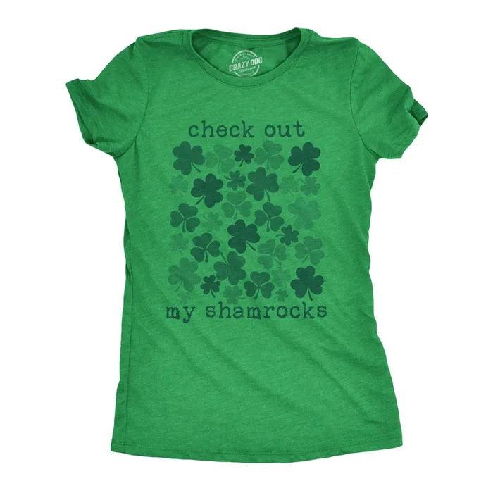Check Out My Shamrocks Women’s Tshirt