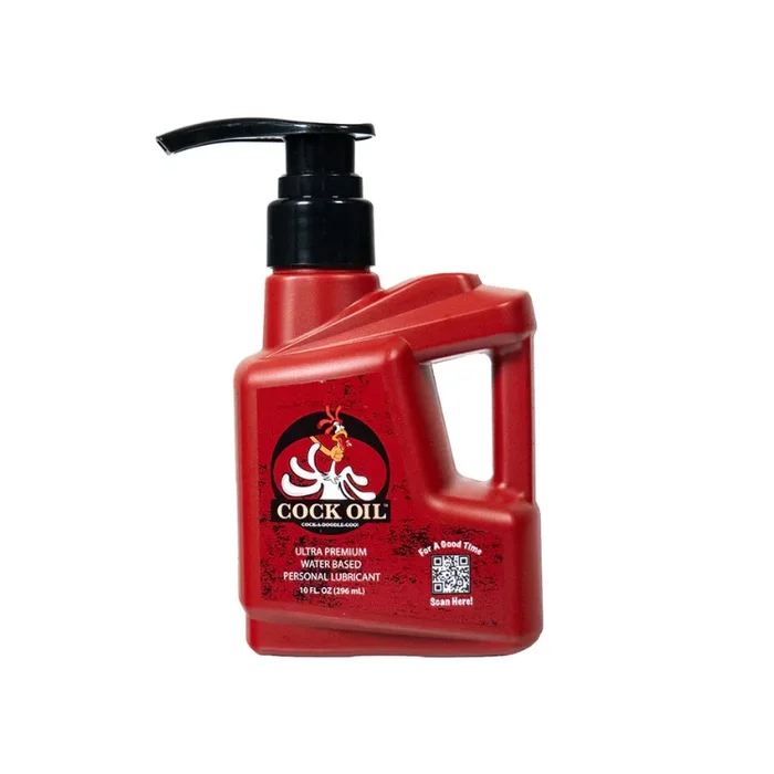 Cock Oil Water-Based Lubricant 10 oz