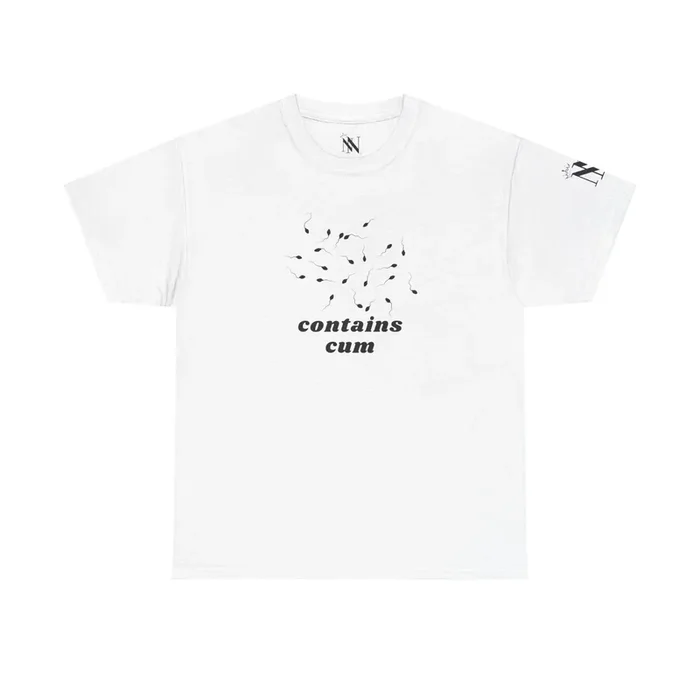 Contains Cum | Mix & Match 100% Cotton Unisex Fun-Flirty Lovers’ Tees