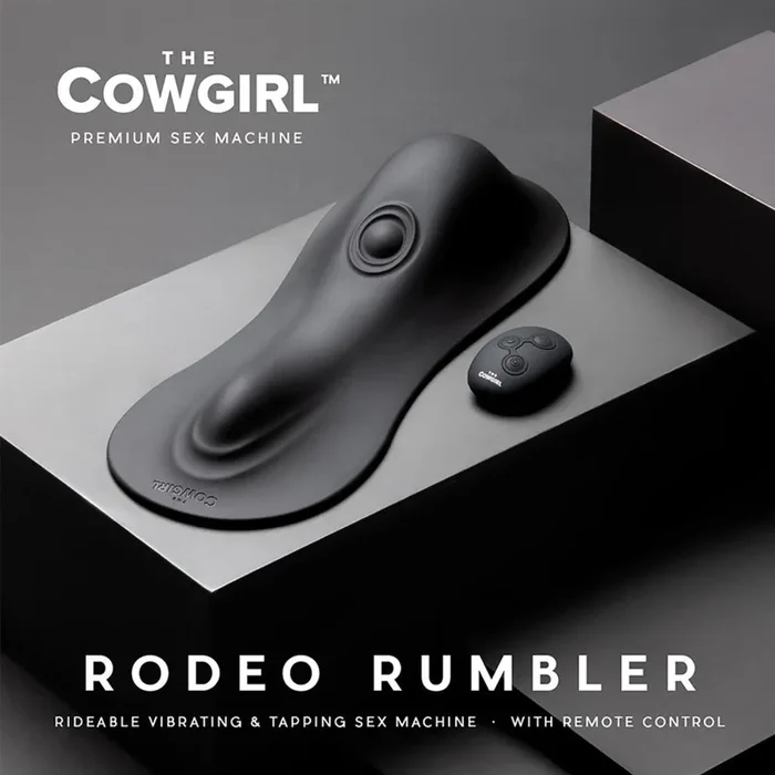 Cowgirl Rodeo Rumbler Grinding, Vibrating & Tapping Machine – Easy Hands-Free Clit ‘O’s!