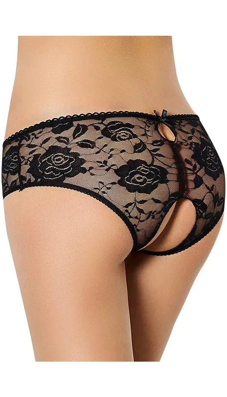 Crotchless Lace Panty – Three Sizes Available