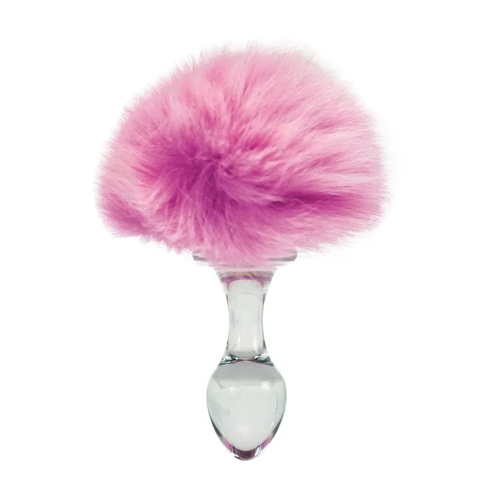 Crystal Delights Magnetic Bunny Tail – Pink