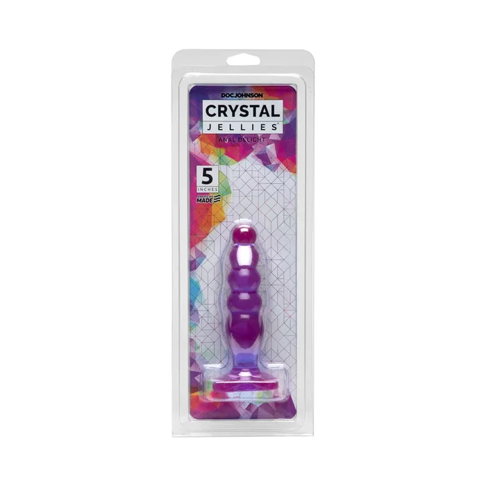 Crystal Jellies – Anal Delight Purple 5in