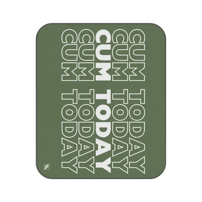 Cum Today | Mix Match Fun-Flirty Lovers’ Water-Resistant Blankets