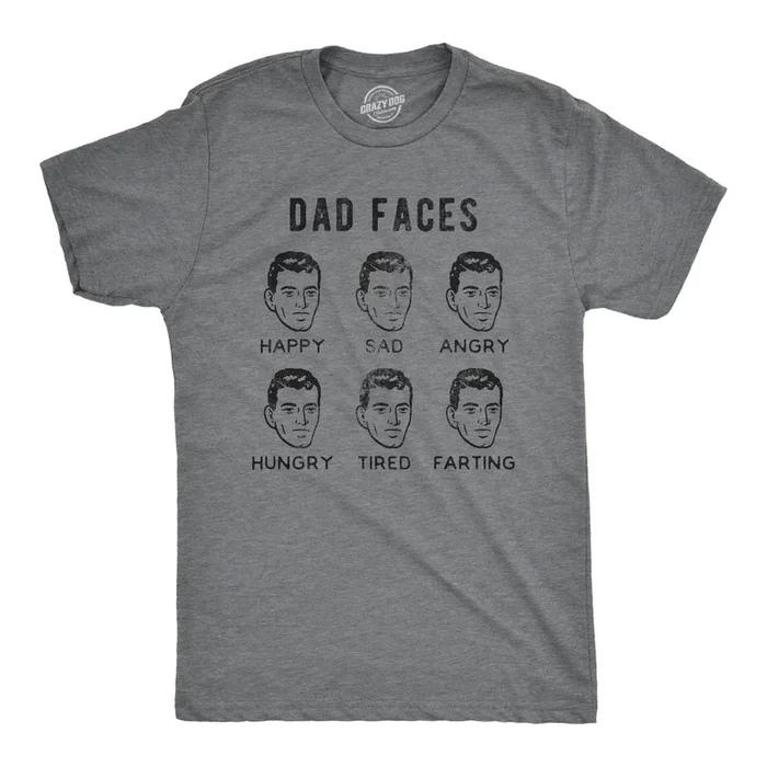 Dad Faces Men’s T Shirt